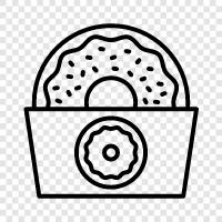 pastry, doughnut shop, doughnut shop near me, Doughnut icon svg