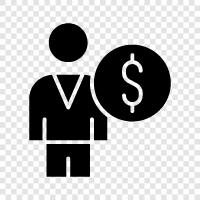 pay, salary increase, salary history, average salary icon svg