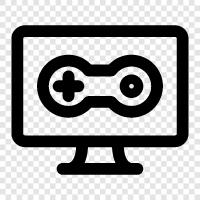 pc game, online game, online multiplayer, online strategy icon svg