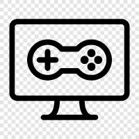 pc game, free game, online game, strategy game icon svg