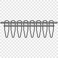 PCR Strips, PCR Tube, PCR, Lab Equipment icon svg