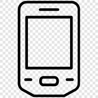 PDAs, PalmPilot, handheld computer, handheld icon svg