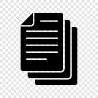 PDF, document, document formatting, document management icon svg