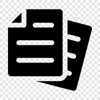 PDF, Word, text, formatting icon svg
