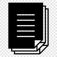 PDF, document, PDFs, text ikon svg