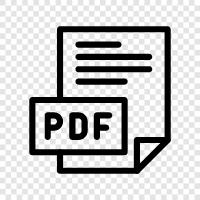 PDF File Format, PDF File Creator, PDF File Editor, PDF File icon svg