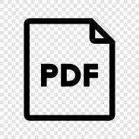 PDF Biçimi, PDF Dosya Biçimi, PDF Dosya İndir, PDF Dosyası ikon svg