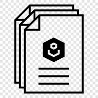 PDF'ler, kağıt, baskı, belge ikon svg
