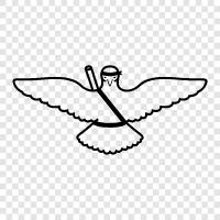 Friedenstaube, Taube des Friedens, Friedensvogel, gefährdeter Vogel symbol