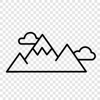 peak, summit, summit view, view icon svg