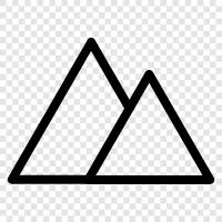 peak, summit, hill, dale icon svg