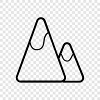 peak, summit, the highest, the tallest icon svg