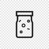 peanut butter, jar, kitchen, food icon svg