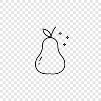 Pear Seed, Pearling, Pear Tree, Pears icon svg
