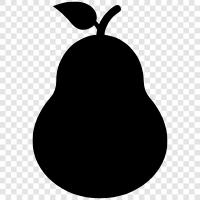 Pear Tree, Fruits, Pears, Delicious icon svg