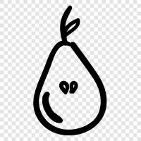 Pearls, Pears, Pear Tree, Pears for Sale icon svg