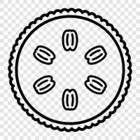 Pecan Pie Recipe, Pecan Pie icon svg