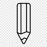 pencil lead, lead pencil, lead, pens icon svg