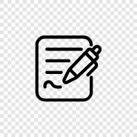 Pencil, Writing, Art, School icon svg