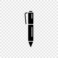 Pencil, Paper, Writing, Pen icon svg