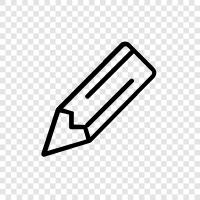 pencil sharpener, lead, graphite, drawing icon svg