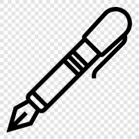 Pencil, Paper, Writing, Drawing icon svg