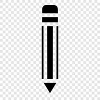 pencils, Lead, lead pencil, graphite icon svg