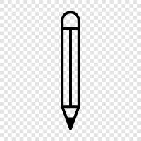 pencils, lead, graphite, writing icon svg