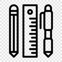 Pencils, Drawing Supplies, Drawing Materials, Drawing Tools icon svg