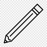 pencils, writing, writing tools, school icon svg