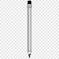 pencils, lead, graphite, drawing icon svg