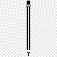 pencils, lead, drawing, art icon svg