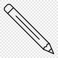 pencils, lead, school, sketch icon svg