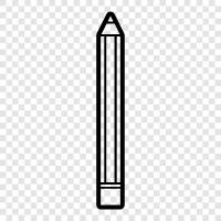 pencils, lead, graphite, drawing icon svg