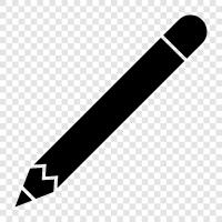 pencils, lead, drawing, sketching icon svg