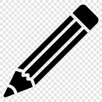 pencils, lead, graphite, writing icon svg