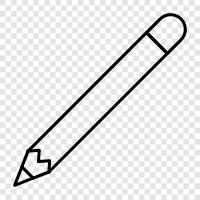 pencils, writing, school, student icon svg