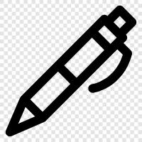 pens, writing instruments, Pen icon svg