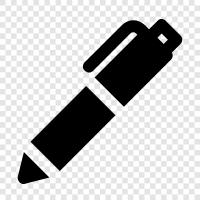 Pens, Pencils, Writing Instruments, Pen icon svg