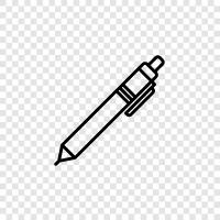 Pens, Writing Instruments, Writing Supplies, Pen icon svg