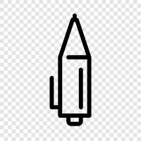 pens, writing, ink, penmanship icon svg