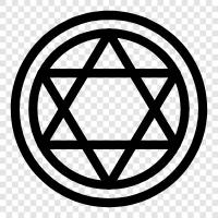 Pentakel, Pentagramme, spirituell, okkult symbol