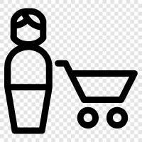 people, spending, income, shopping icon svg