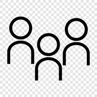 people, population, human, masses icon svg