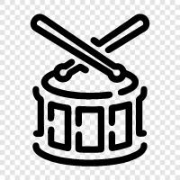 percussion, beats, grooves, rhythms icon svg