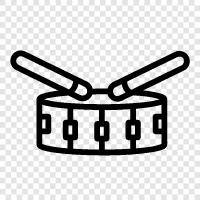 Percussion, Music, Performance, Drum icon svg