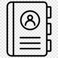 Phone Book app, phone book online, phone book lookup, phone book search icon svg