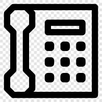 Telefon, Festnetz, Handy, Mobiltelefon symbol