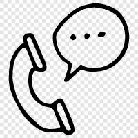 phone call, telephone call, telephone conversation, phone conversation icon svg