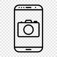 phone camera specs, phone camera reviews, phone camera tips, phone camera tricks icon svg